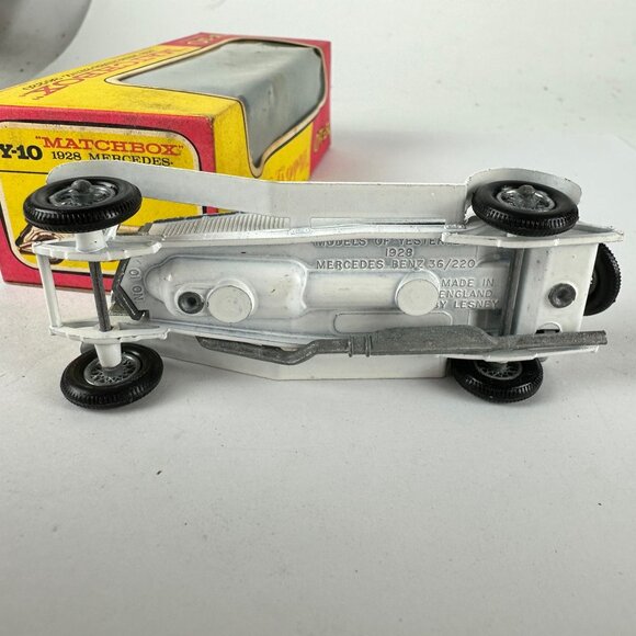 Matchbox 1928 Mercedes-Benz 36/220 Y-10 Diecast Model Car With Original Box - Picture 5 of 5